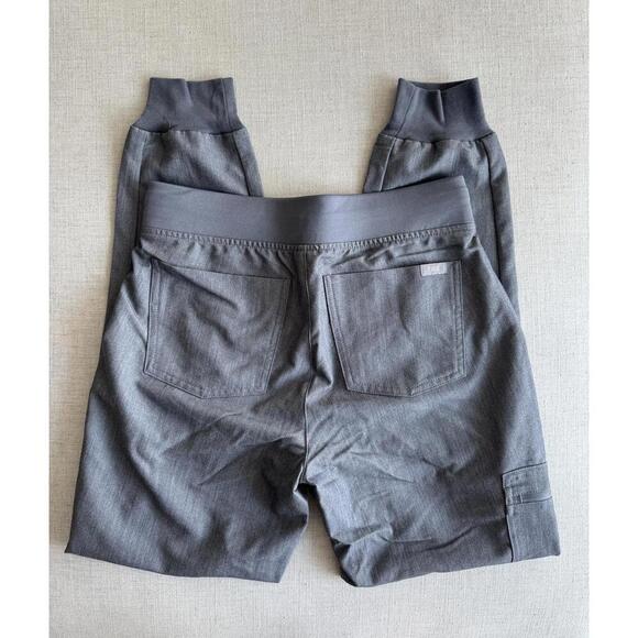 Figs Graphite Zamora High Waisted Jogger Pants Size Extra Small - Picture 6 of 6
